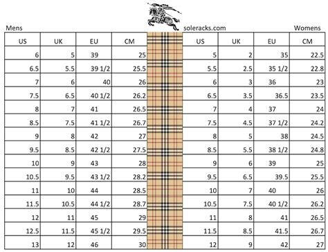 burberry women's belt size chart.